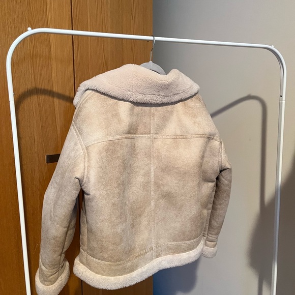 Mango Shearling Jacket - Picture 2 of 4